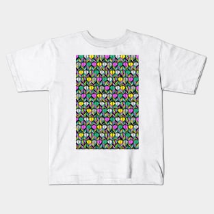 80s feathers Kids T-Shirt
